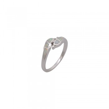Δαχτυλίδι  με Opal Πέτρα από Ασήμι 925