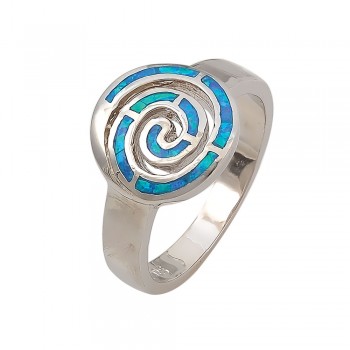 Δαχτυλίδι  με Opal Πέτρα από Ασήμι 925