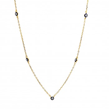  Eye Necklace in Silver 925