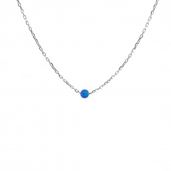 Κολιέ με Opal Πέτρα από Ασήμι 925