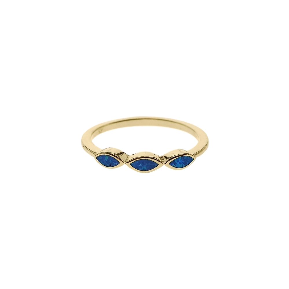 Δαχτυλίδι  με Opal Πέτρα από Ασήμι 925