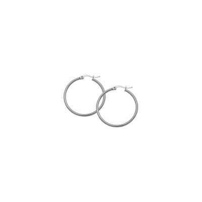 Hoop Earrings in Stainless Steel