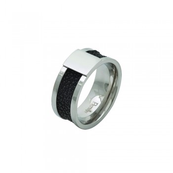 Men's Band Ring in Stainless Steel