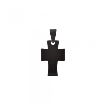 Men's Cross Pendant in Stainless Steel