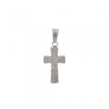 Men's Cross Pendant in Stainless Steel