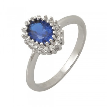  Rosette Ring in Silver 925