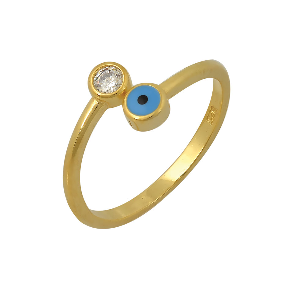 Eye Ring in Silver 925
