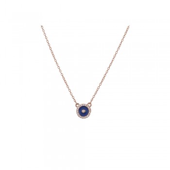  Eye Necklace in Silver 925