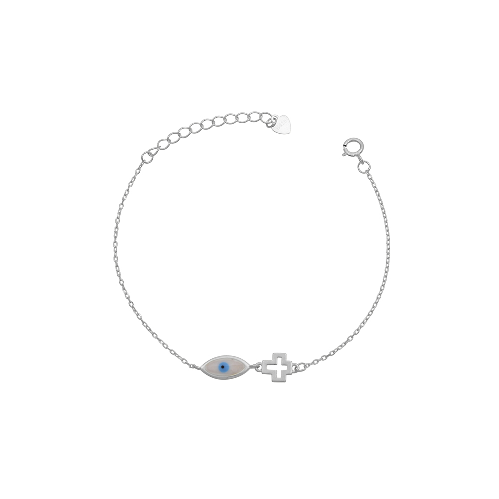 Children's Eye Bracelet in Silver 925