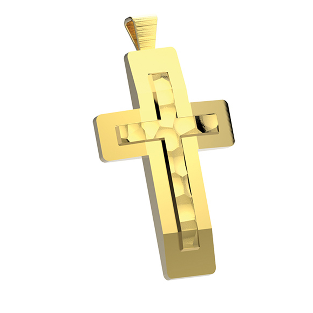 Pendant in the shape of Cross in Silver 925