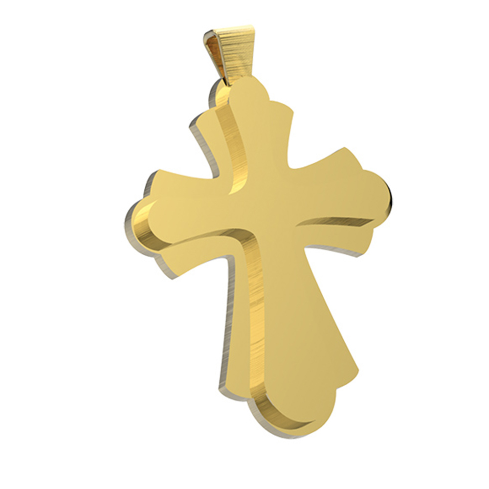 Pendant in the shape of Cross in Silver 925