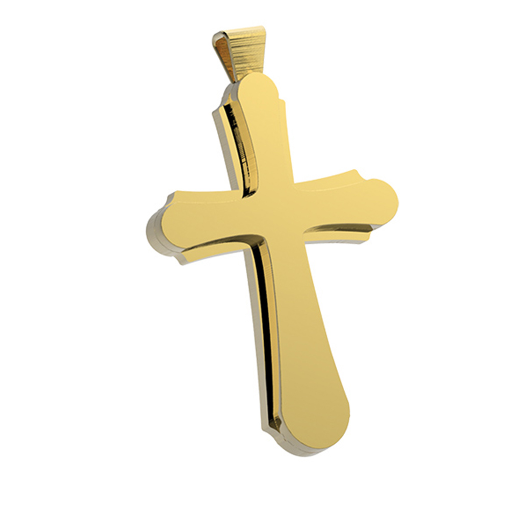 Pendant in the shape of Cross in Silver 925