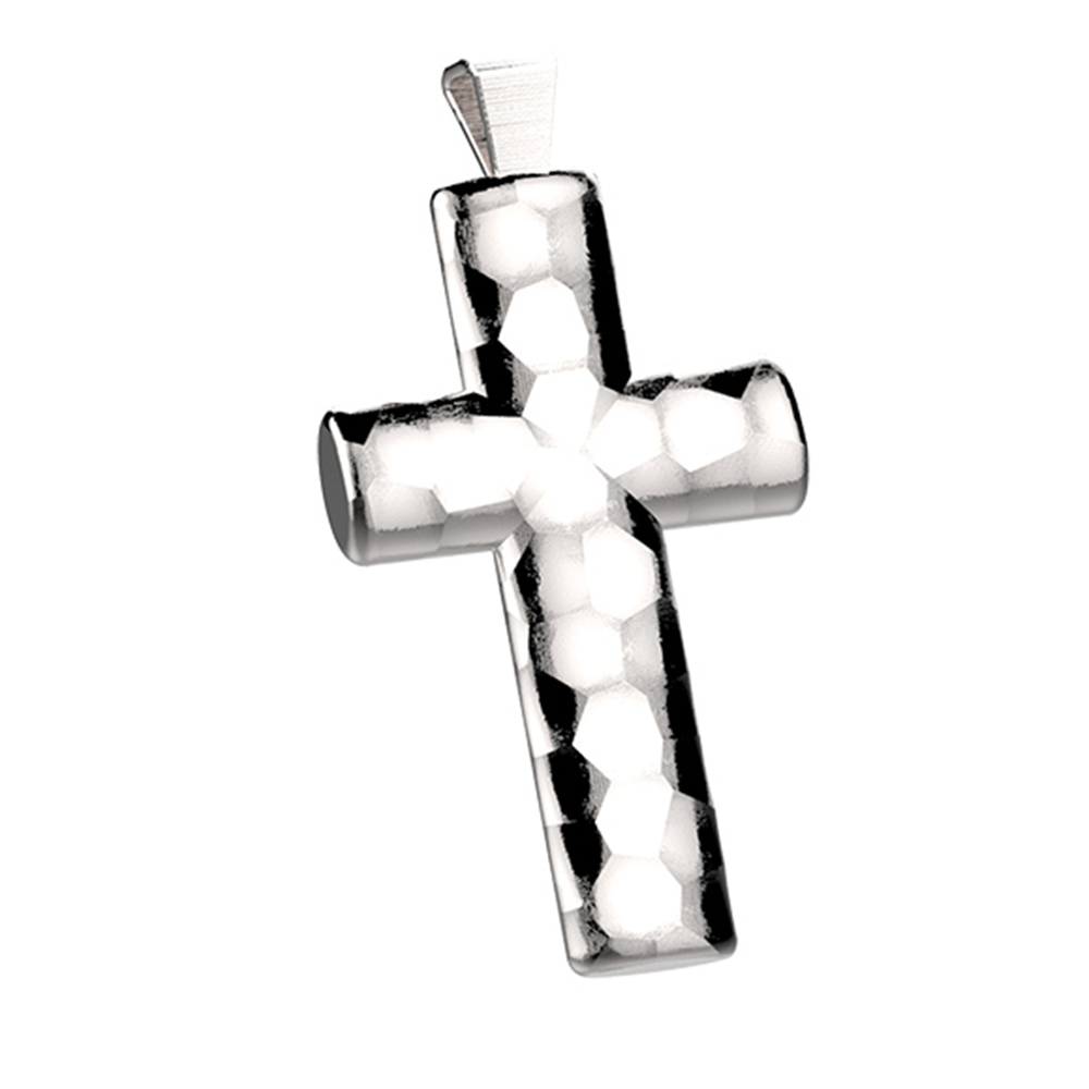 Pendant in the shape of Cross in Silver 925