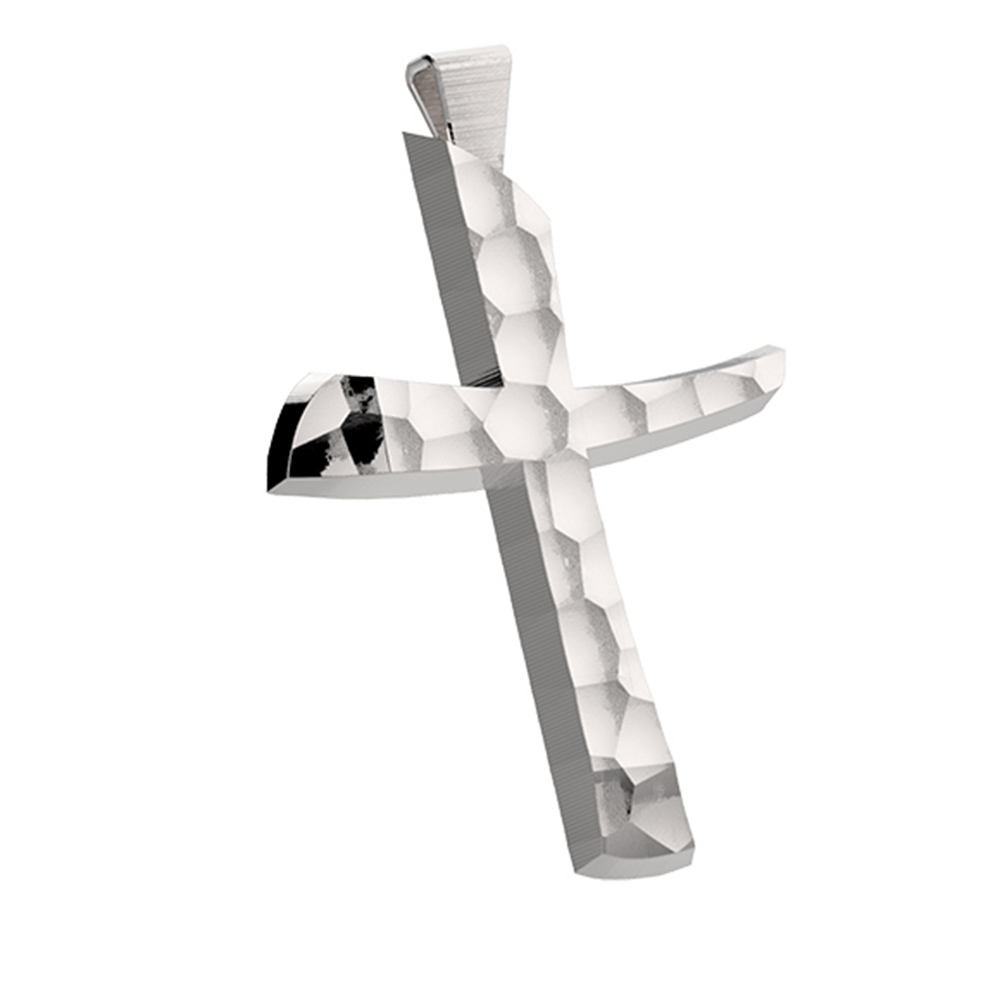 Pendant in the shape of Cross in Silver 925