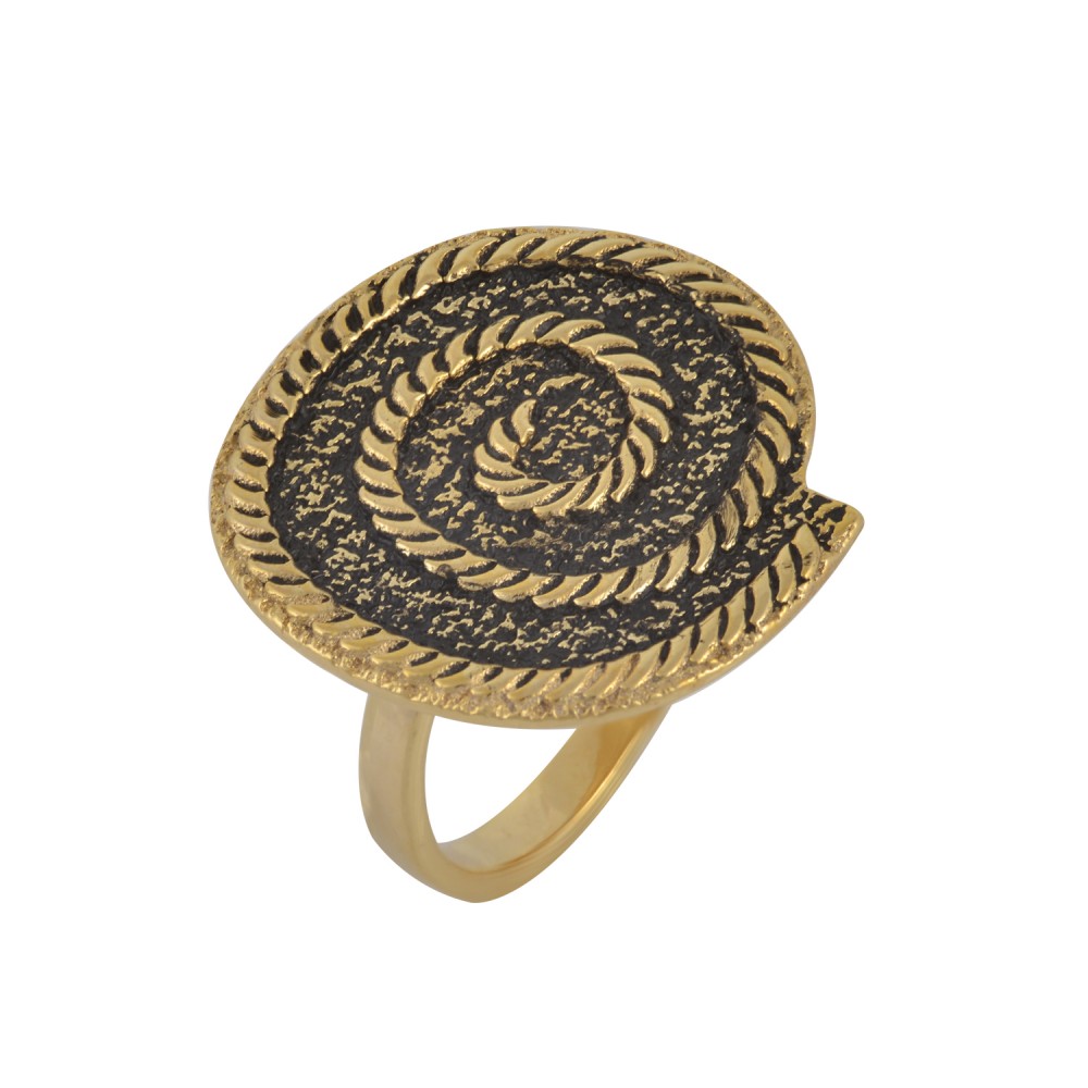 Δαχτυλίδι Σπείρα από Ασήμι 925