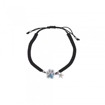 Βραχιόλι Πατουσάκι με Opal Πέτρα από Ασήμι 925