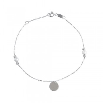 Circle Bracelet in Gold 9K