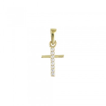 Cross Pendant in Gold 9K