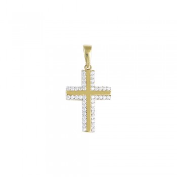 Cross Pendant in Gold 9K