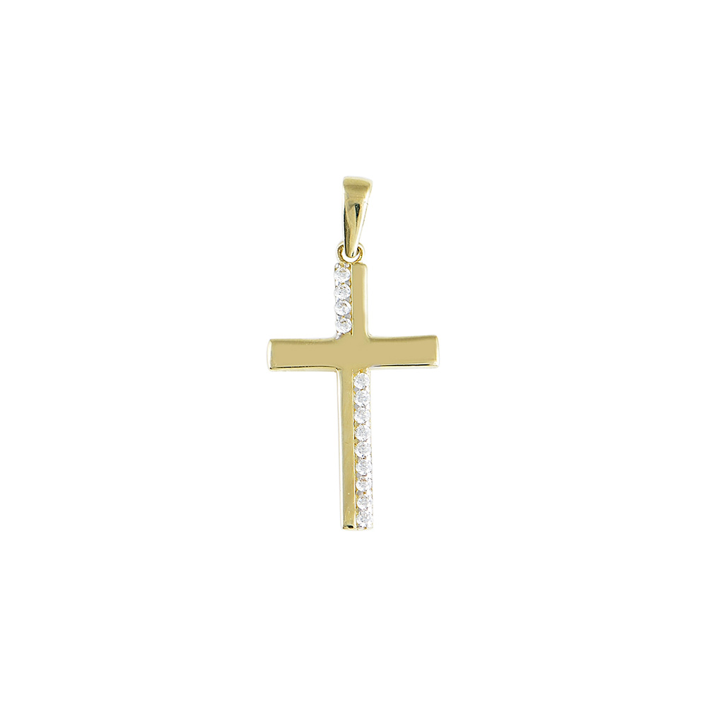 Cross Pendant in Gold 9K