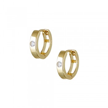 Huggie Earrings in Gold 9K
