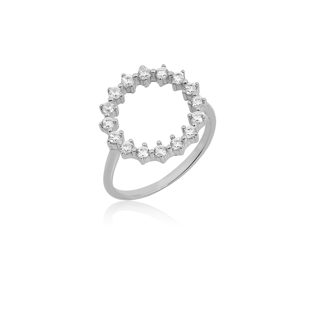 Outline Ring in Silver 925