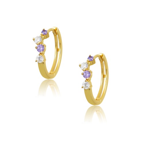 Σκουλαρίκια Κρίκοι από Ασήμι 925 Σκουλαρίκια Κρίκοι από Ασήμι 925