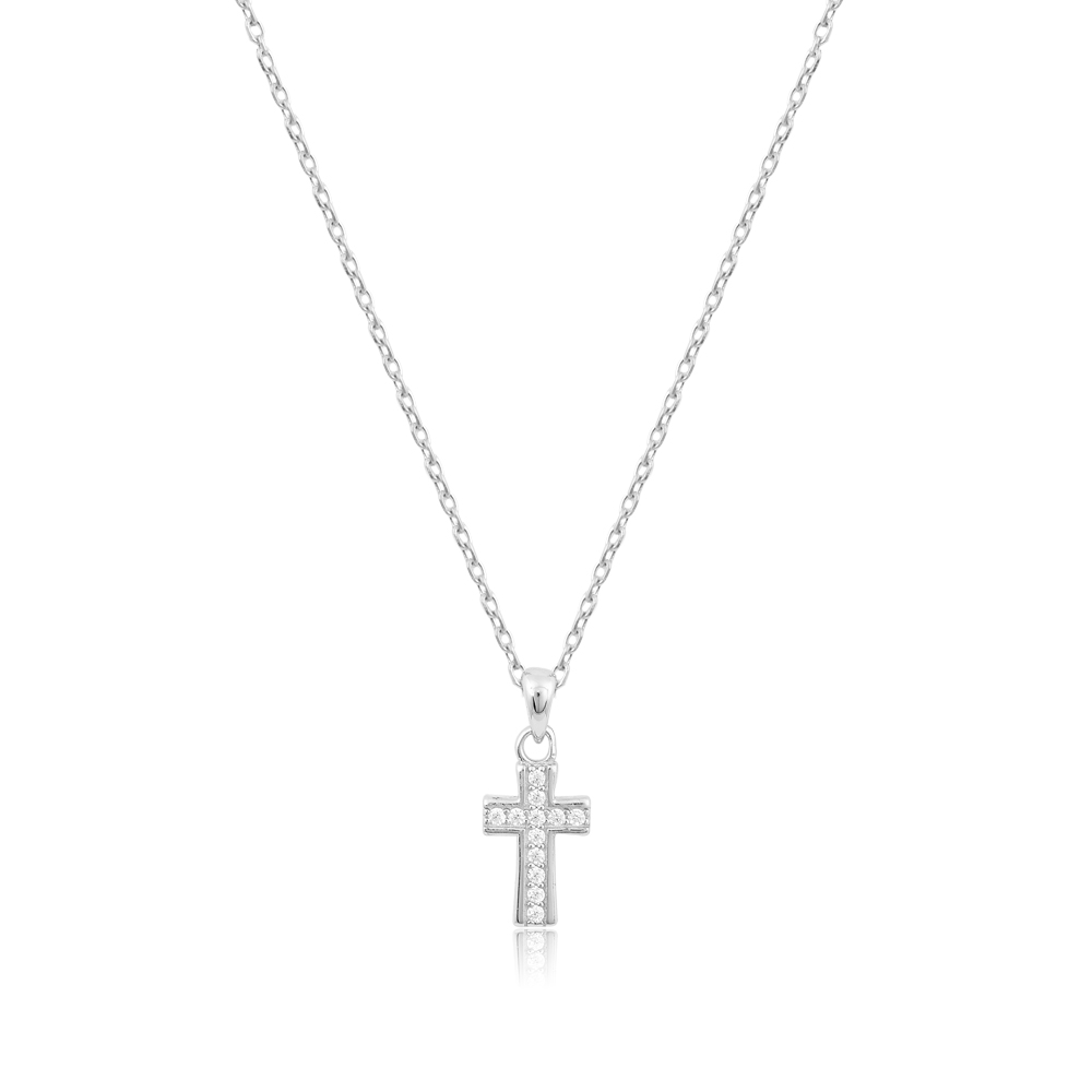 Cross Necklace in Silver 925