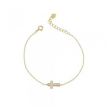 Bracelet Cross in Silver 925