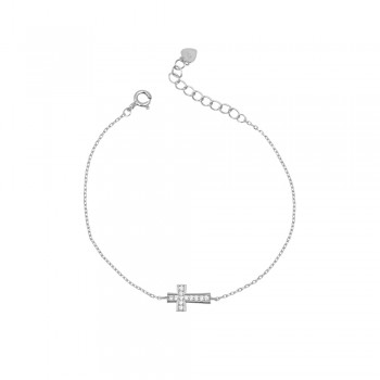 Bracelet Cross in Silver 925