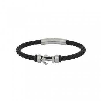 Men's Anchor Bracelet in Stainless Steel