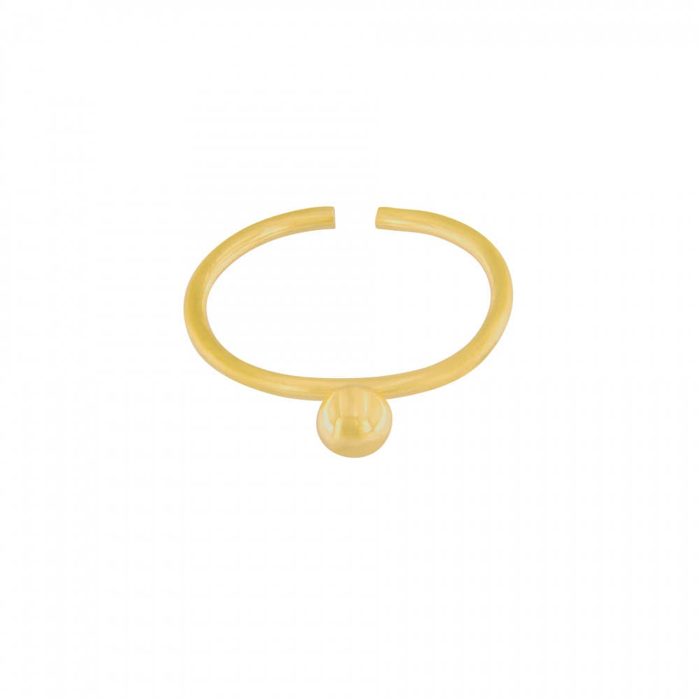 Δαχτυλίδι Tula επιπλατινωμένο με Χρυσό 14Κ