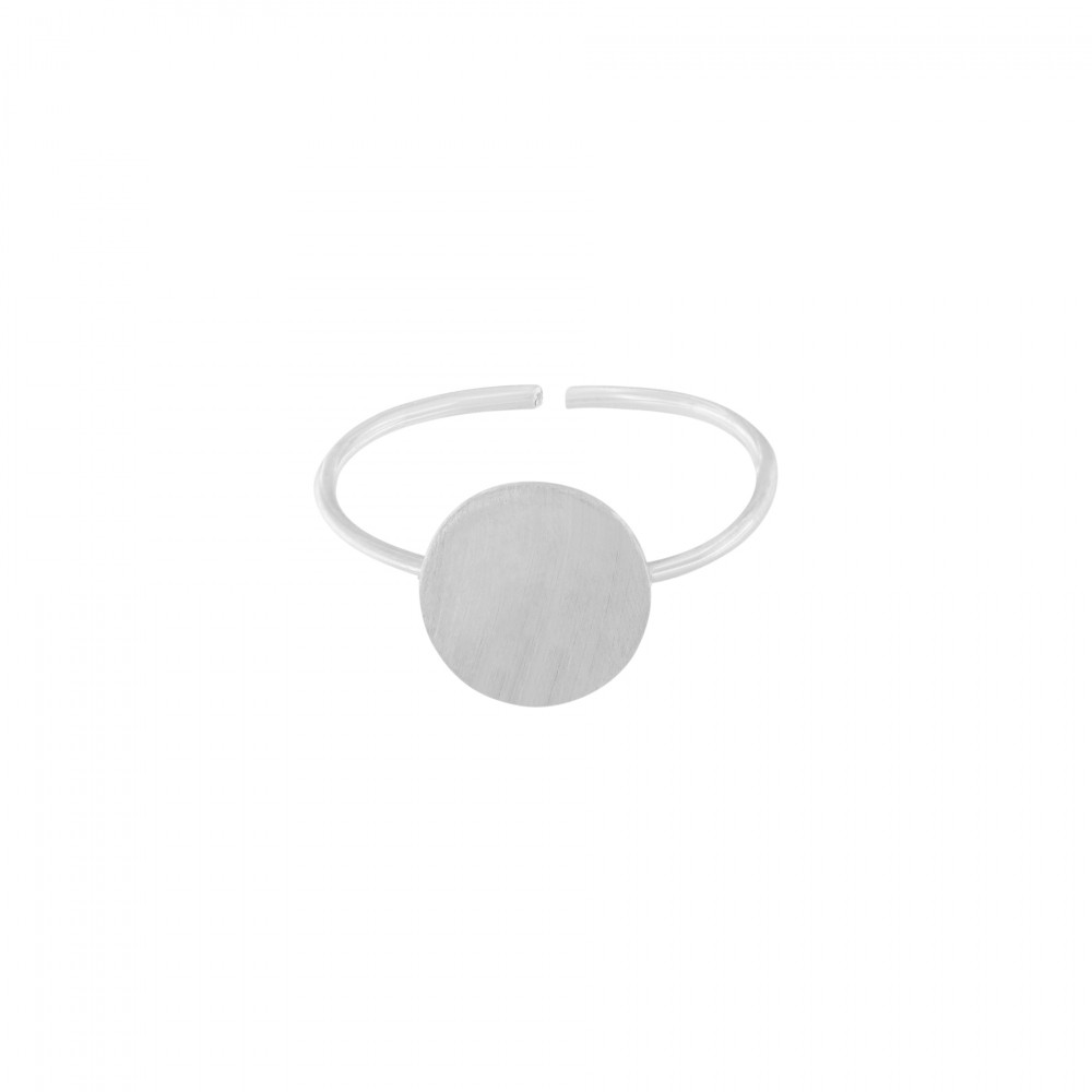 Δαχτυλίδι Theia επιπλατινωμένο με Ασήμι 925°