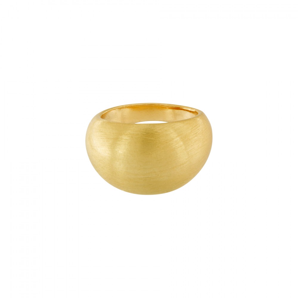 Δαχτυλίδι Tabitha επιπλατινωμένο με Χρυσό 14Κ