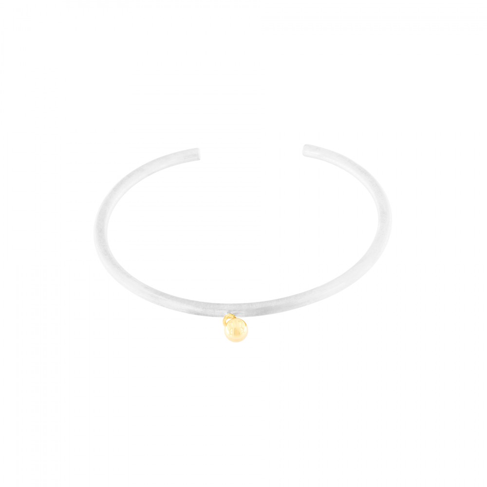 Tula 2-Tone Cuff Bracelet Silver Plating
